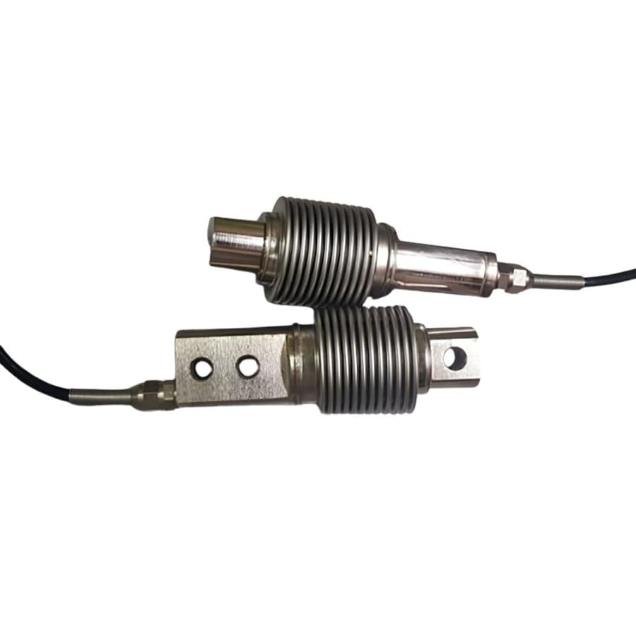 Loadcell xoắn dầm uốn kép vỏ inox SUS304 với hai cổ uốn song song và cáp tín hiệu shielded