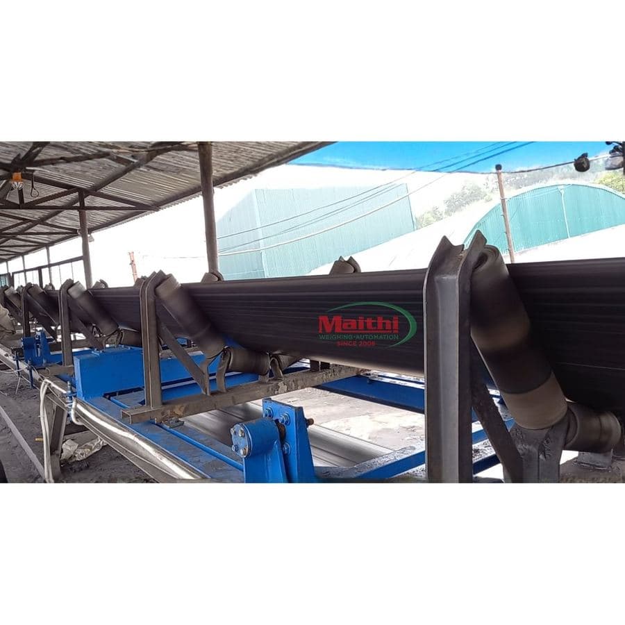 Cân băng tải MT-BS1200 phòng nổ tại Than Quảng Hanh - Ngã Hai
