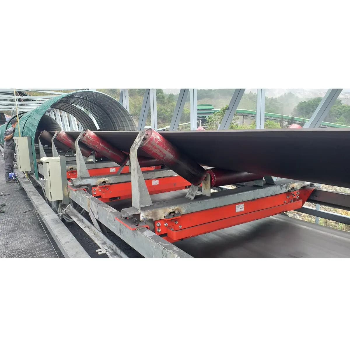 Lắp đặt cân Siemens tại mỏ khai thác lộ thiên