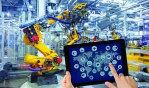 Robot công nghiệp và giám sát IIoT